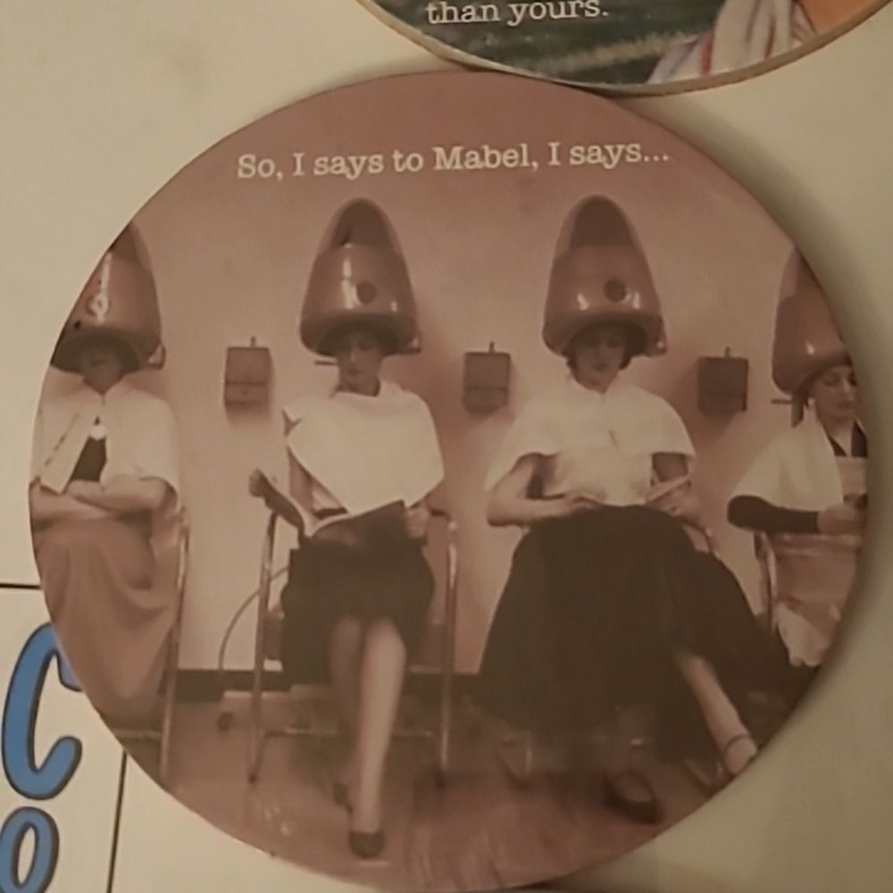 Vintage Style Coaster Set - Picture 6 of 8